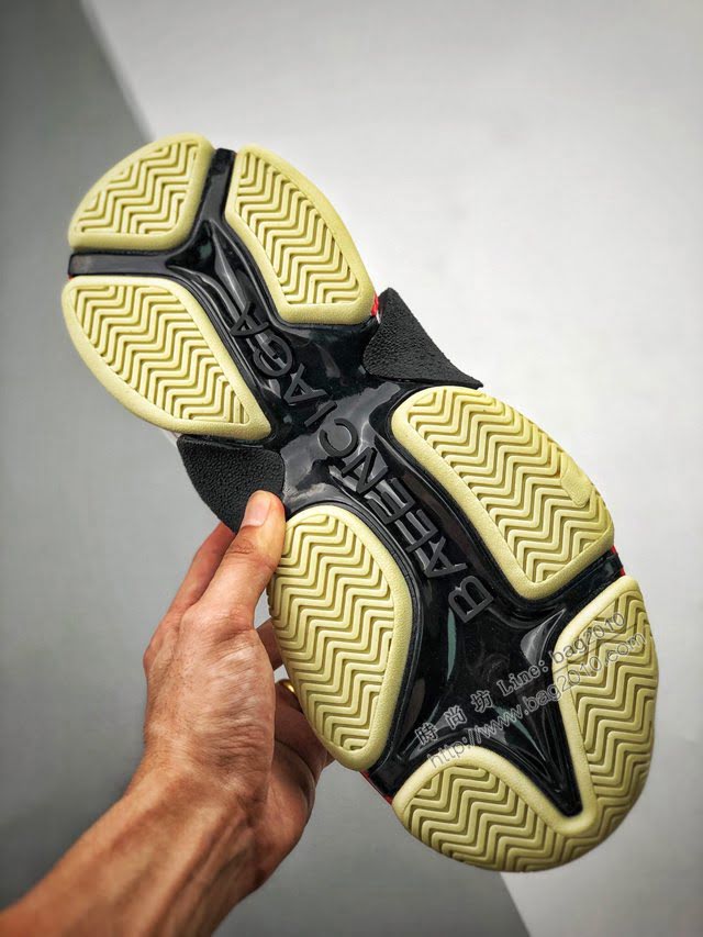 Balenciaga經典款男女鞋 巴黎世家頂級版本Triple-S 17老爹鞋 Balenciaga情侶款老爹鞋  hdbl1226